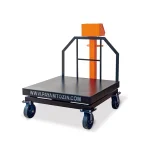 باسکول 1 تنی چرخ دار پیام توزین - TS1000