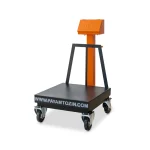 باسکول 500 کیلوگرمی چرخ دار پیام توزین - TS500