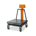 باسکول 700 کیلوگرمی چرخ دار پیام توزین - TS700
